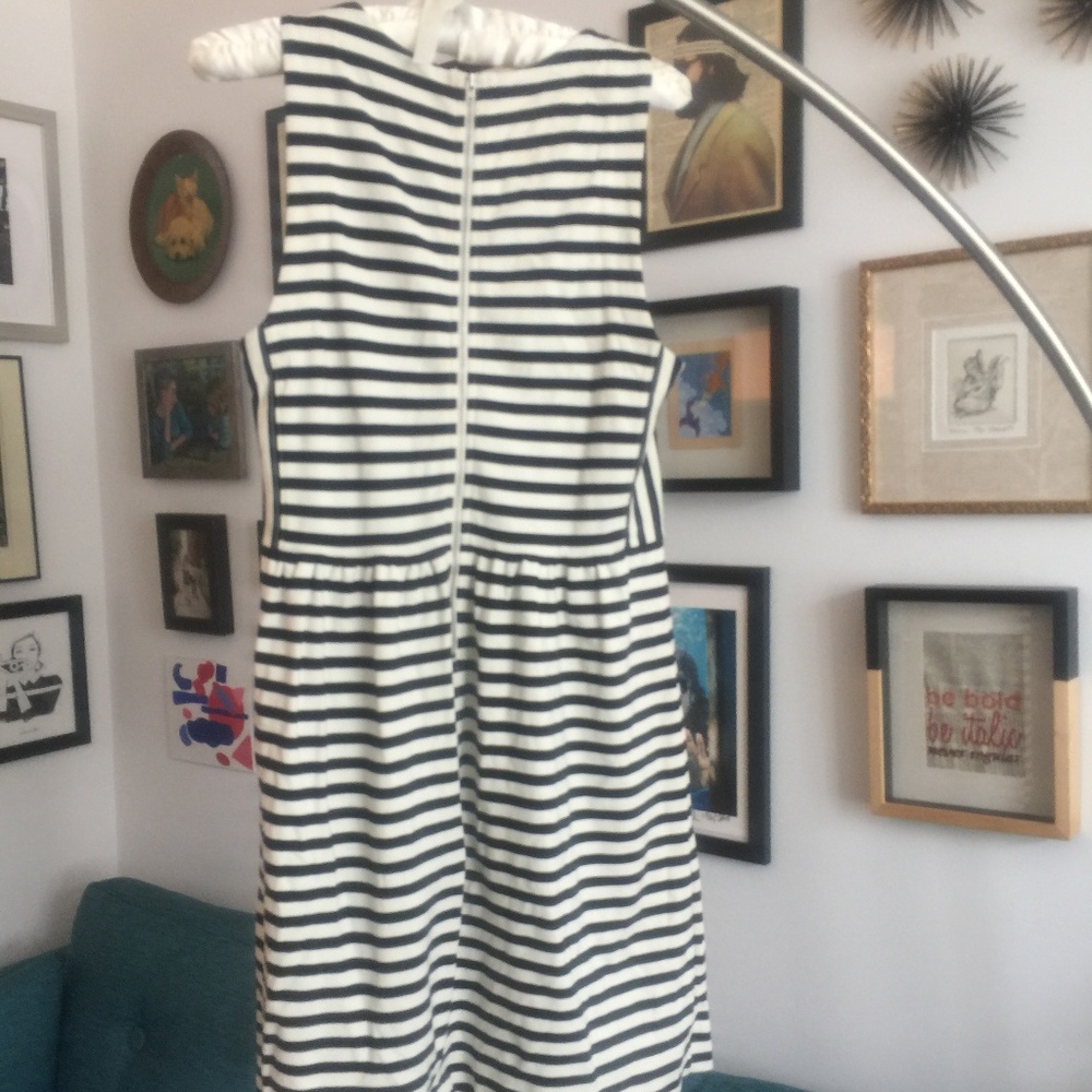 Madewell Black & White striped dress - Picture 3 of 4